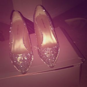 My glittery bandolino shoes from DSW